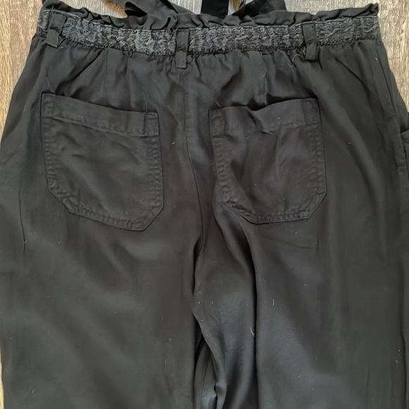 Knox Rose 100% Rayon Black Ankle Joggers Pull-On Pants, Size Small,Elastic Waist - Picture 9 of 15